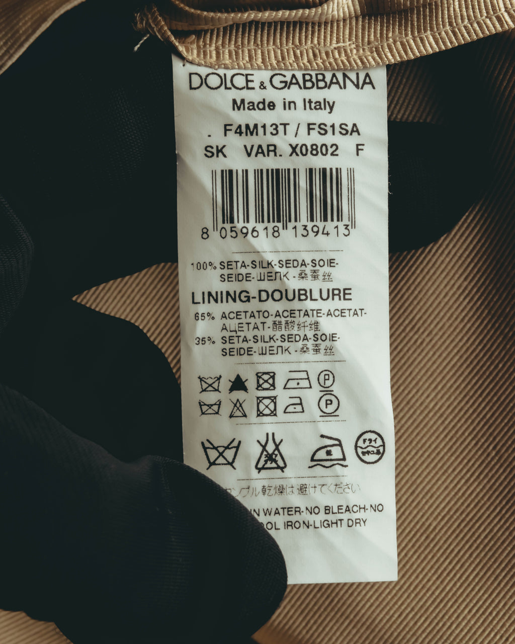 "DOLCE & GABBANA" 10's Lustrous pleated silk skirt
