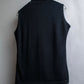 "VERSACE" High neck design sleeveless knit pullover