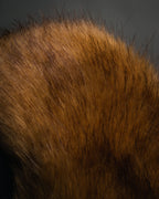 “SAINT LAURENT PARIS“ 2021-2022 Faux fur wrist cuffs