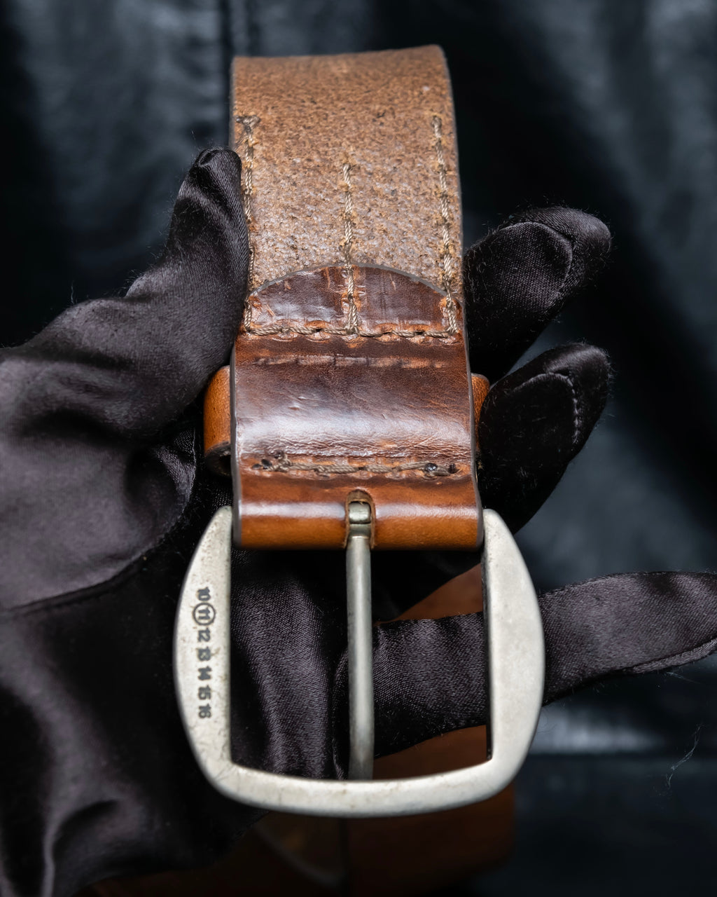“Maison Margiela” Vera Pelle leather belt
