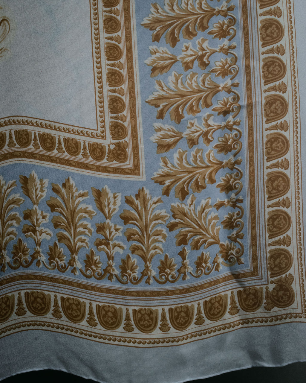 “Christian Dior” 80’s-90’s Classical cornucopia silk scarf