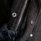 "ARMANI COLLEZIONI" Military detail elbow patch zip-up jacket