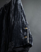 -SPECIAL- "CHANEL" 90's-00's Crushed velvet long dress