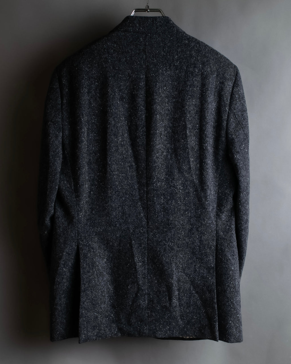 "THOM BROWNE" 3-button napped tweed tailored jacket