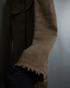 "SPORTSMAX" Carving flap design mid-length coat