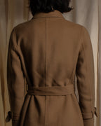 "Aquascutum" Traditional detail belted long trench coat