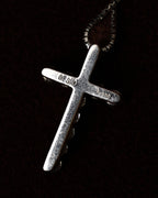 Pre-Loved/ Diamond(0.50ct) Cross Top Platinum Necklace