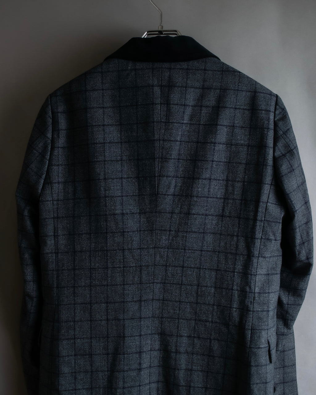 "JOHNBULL" Velvet collar design chesterfield coat