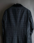 "JOHNBULL" Velvet collar design chesterfield coat