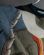 "ICEBERG" Dumbo embroidery design graphic knit pullover