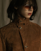 –SPECIAL– "Salvatore Ferragamo" 00’s reversible shearling sheep skin jacket