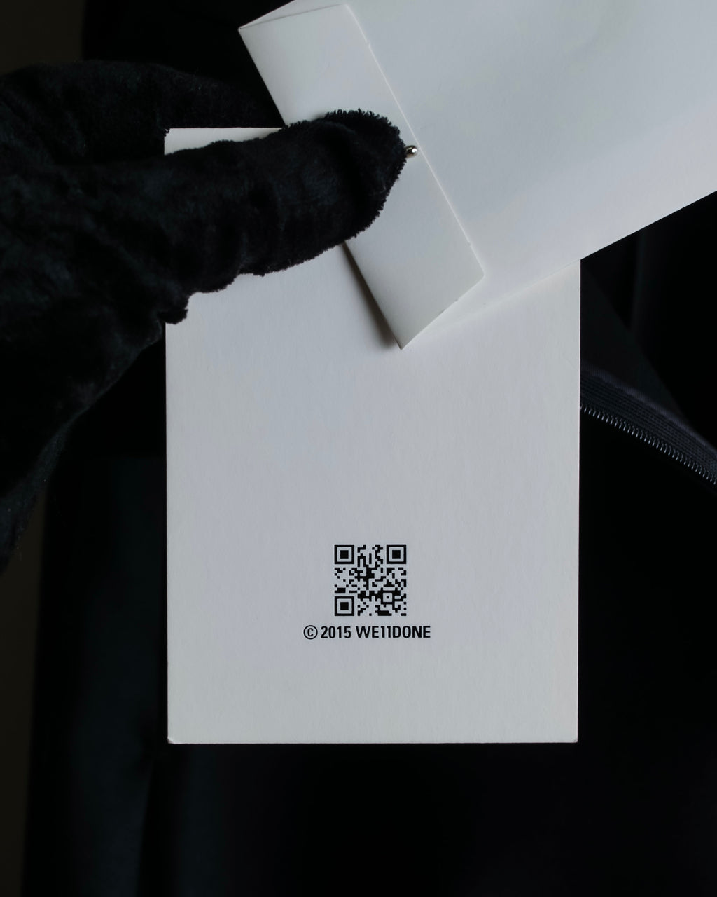 "WE11DONE" Flare silhouette super maxi skirt