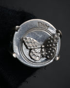 “Christian Dior” 2000’s Butterfly motif sculptural ring