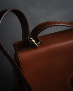 “Burberrys” 80’s-90’s Heritage leather bag