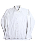 Christian Dior/ Relax Fit French Cuff Dress Shirt White