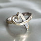 "Tiffany&Co" Silver 925 loving heart ring