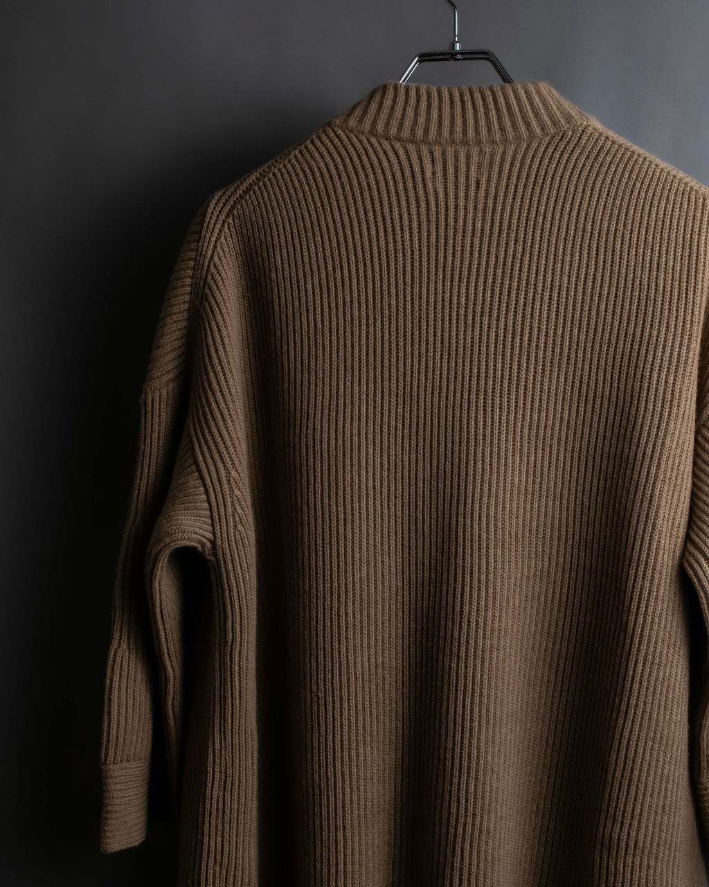 "POLO Ralph Lauren" Buckle closure design ribbed cardigan