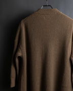 "POLO Ralph Lauren" Buckle closure design ribbed cardigan