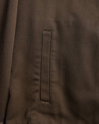 VINTAGE/ Short Length Cotton Jacket Brown