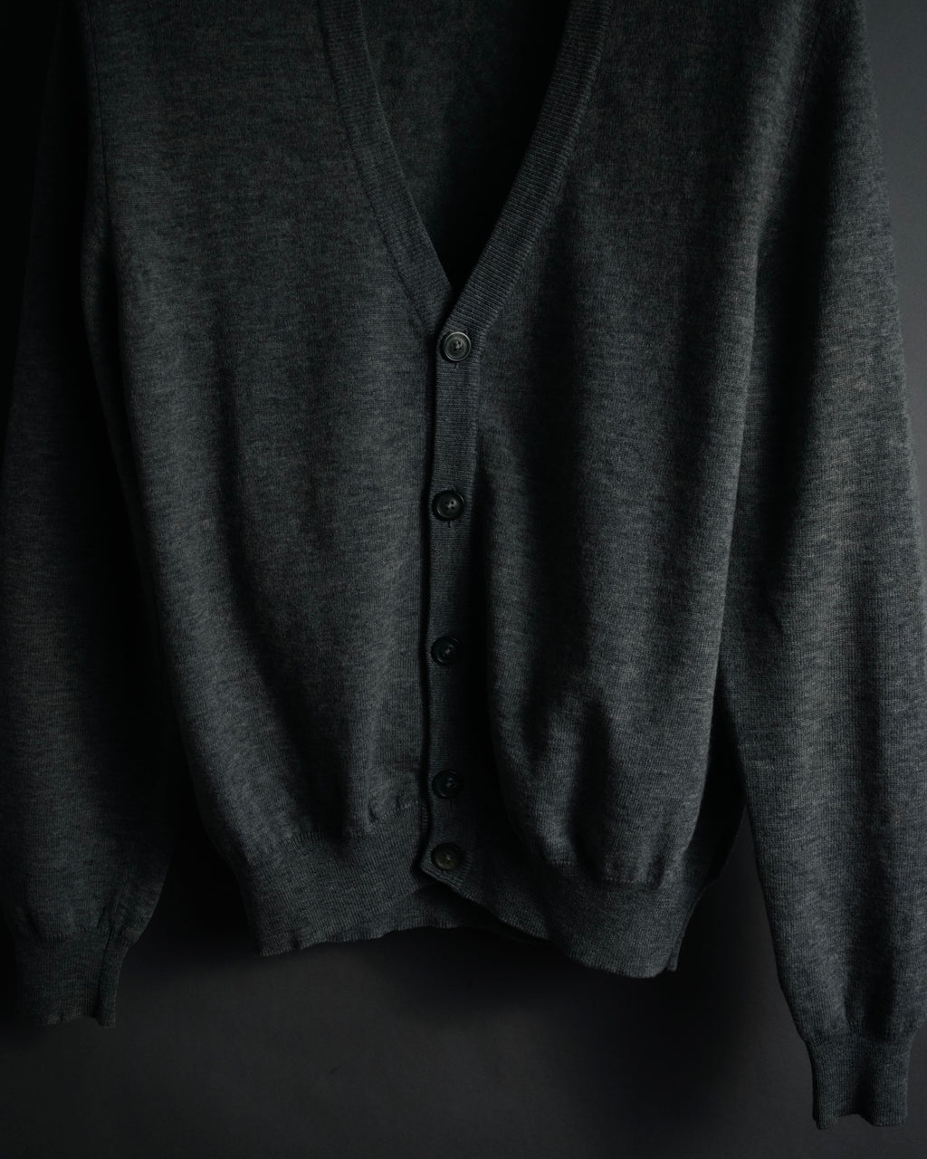 “MARTIN MARGIELA 14” 00’s Elbow patch wool cardigan