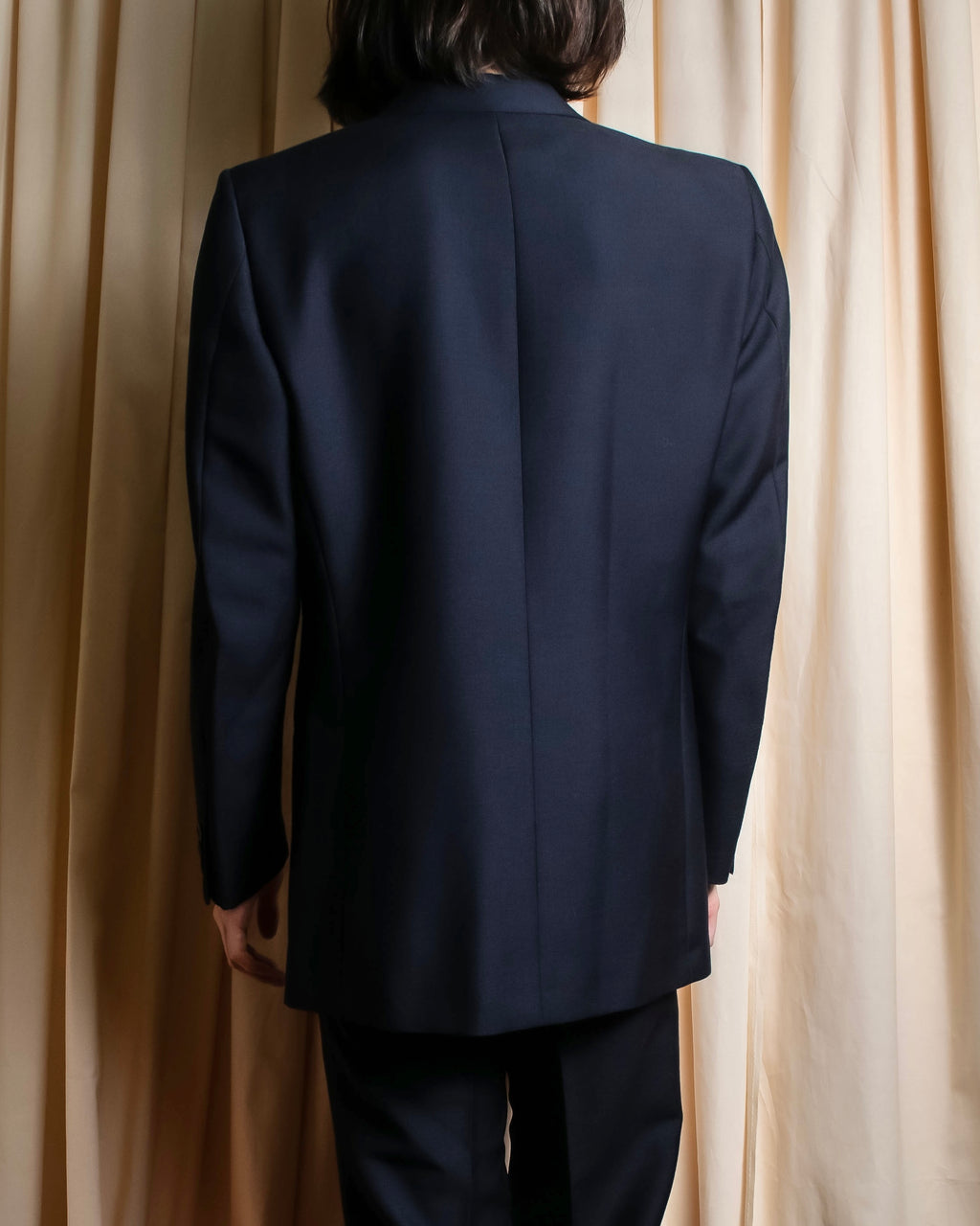 "CHRISTIAN DIOR MONSIEUR" Satin switching design tuxedo dress set up