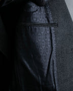 "GUCCI" 90's Tom Ford period bird eye weave set up