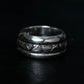 “Georg Jensen” 3 Layered circle silver ring