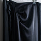 "MARNI" Drawstring design maxi length draping skirt