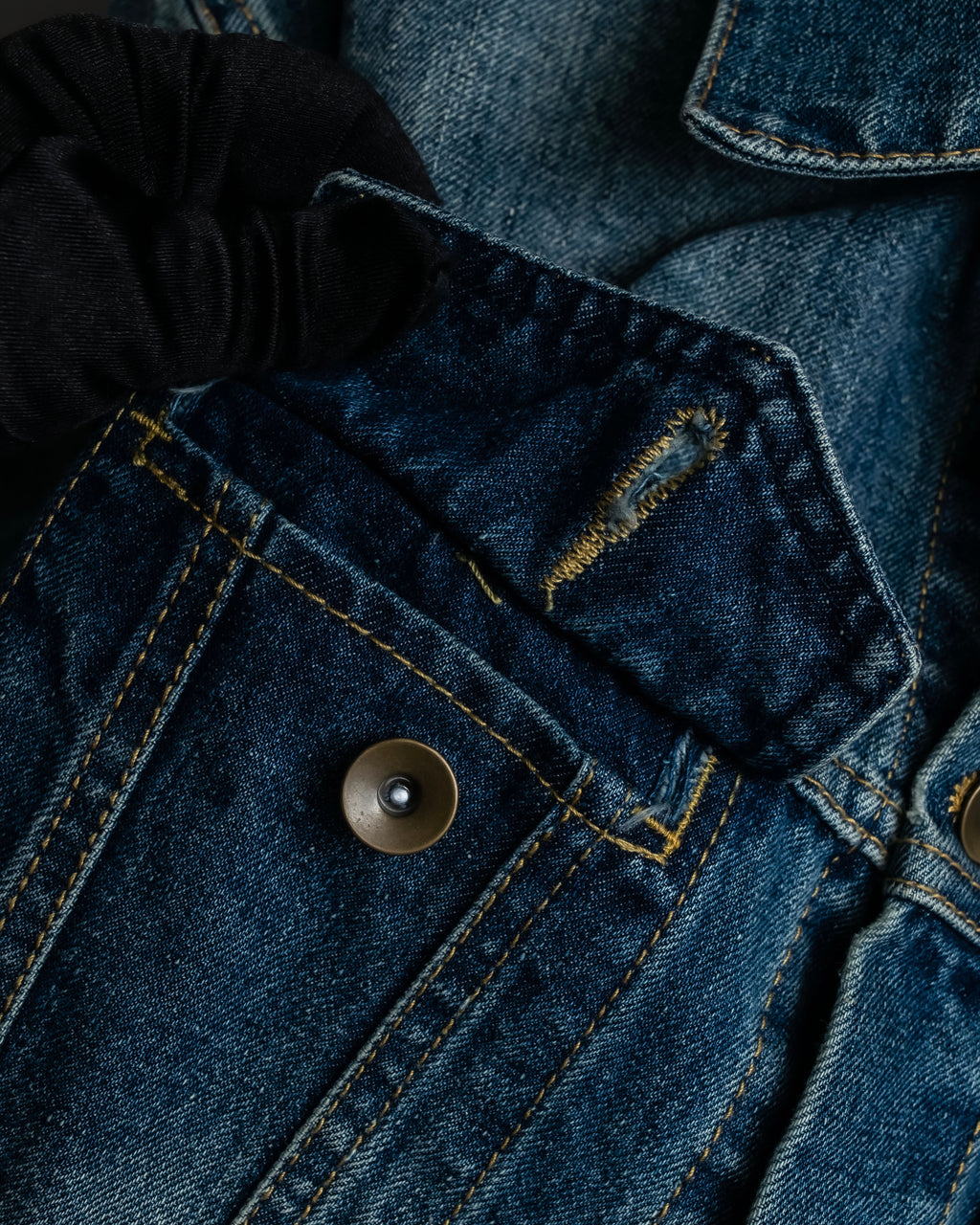 "NUMBER (N)INE" Vintage washed denim jacket