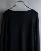 "GUCCI" Horsebit design V-neck cashmere knit