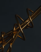 "KENZO" Botanical ivy bouquet brooch