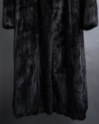 "GUCCI" Semi-custom atelier work fur long coat