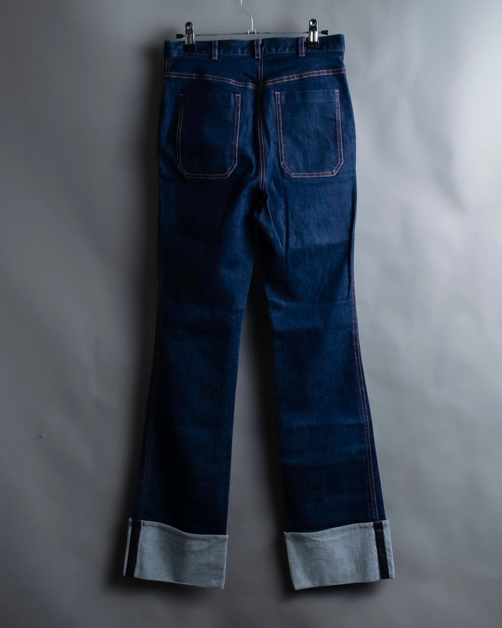 "BOTTEGA VENETA" Wide straight silhouette fisherman denim pants