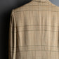 "Christian Dior" Glen check pattern beautiful shape tailored jacket