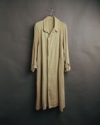 -MOOD Vintage Collections- 80’s-90’s Silk rayon drape long coat