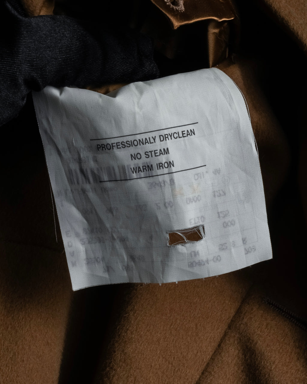 "FENDI" 90's Italian classic 100% cashmere belted coat