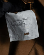 "FENDI" 90's Italian classic 100% cashmere belted coat