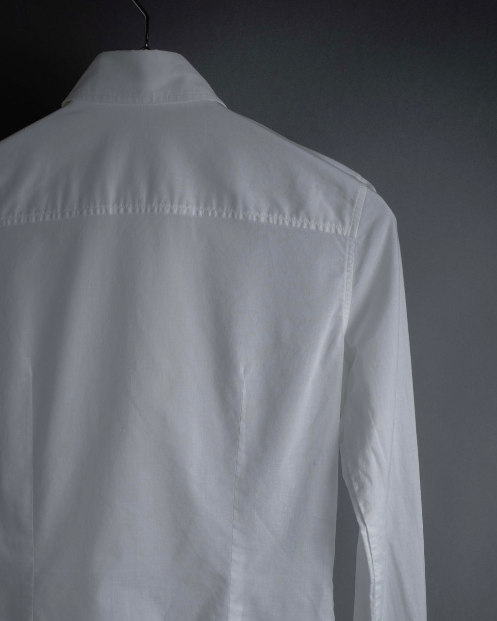 "Dolce & Gabbana" Tiered frill design white shirt