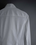 "Dolce & Gabbana" Tiered frill design white shirt