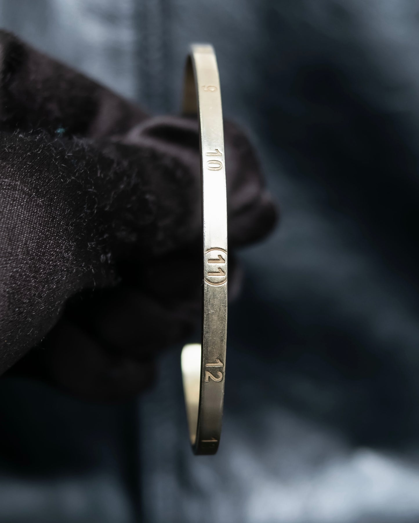 “Maison Margiela” Silver 925 number engraved bangle