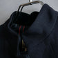 "HERMES" Darted shape no collar back zip jacket