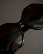 "PRADA" Yellow marble acetate sunglasses