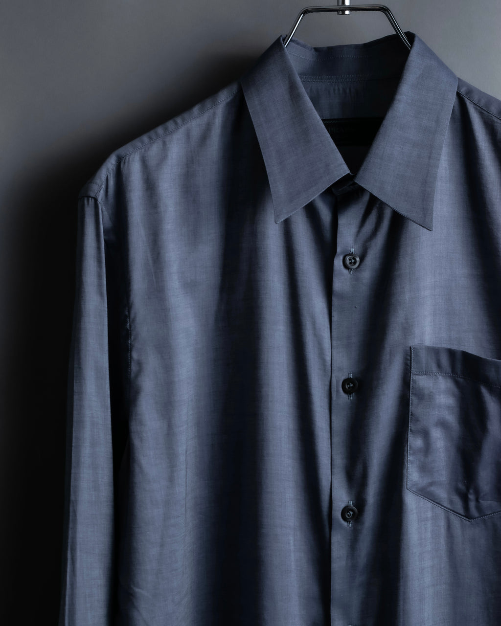 “PRADA” Bicolor back designed dress shirt
