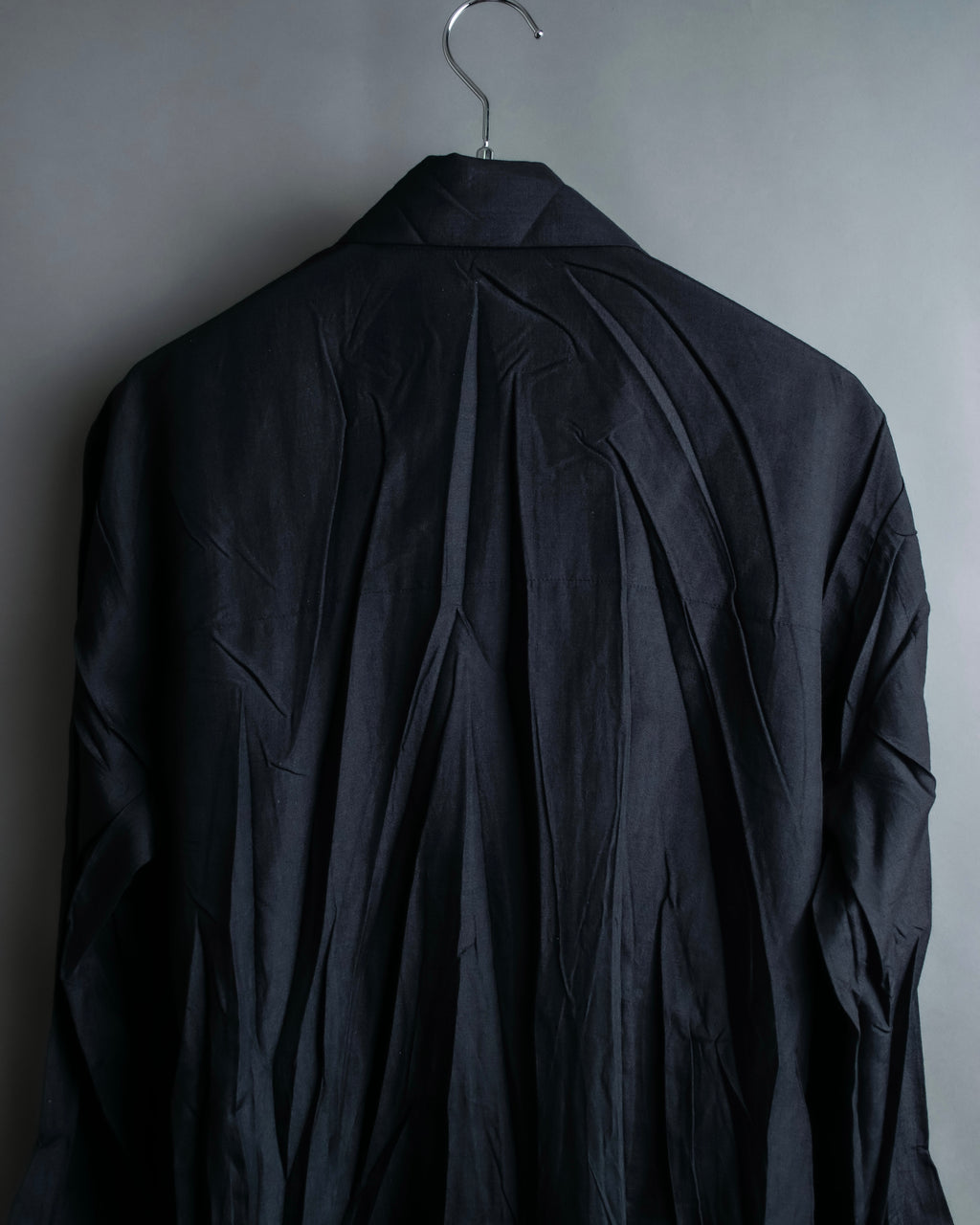 “ISSEY MIYAKE” wrinkle processing oversize tailored jacket