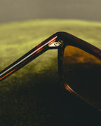 "Yves Saint Laurent" 80's Oversized tortoiseshell square sunglasses