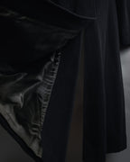 Abrigo con cuello de piel súper largo de los años 90-00 de MAX&Co.