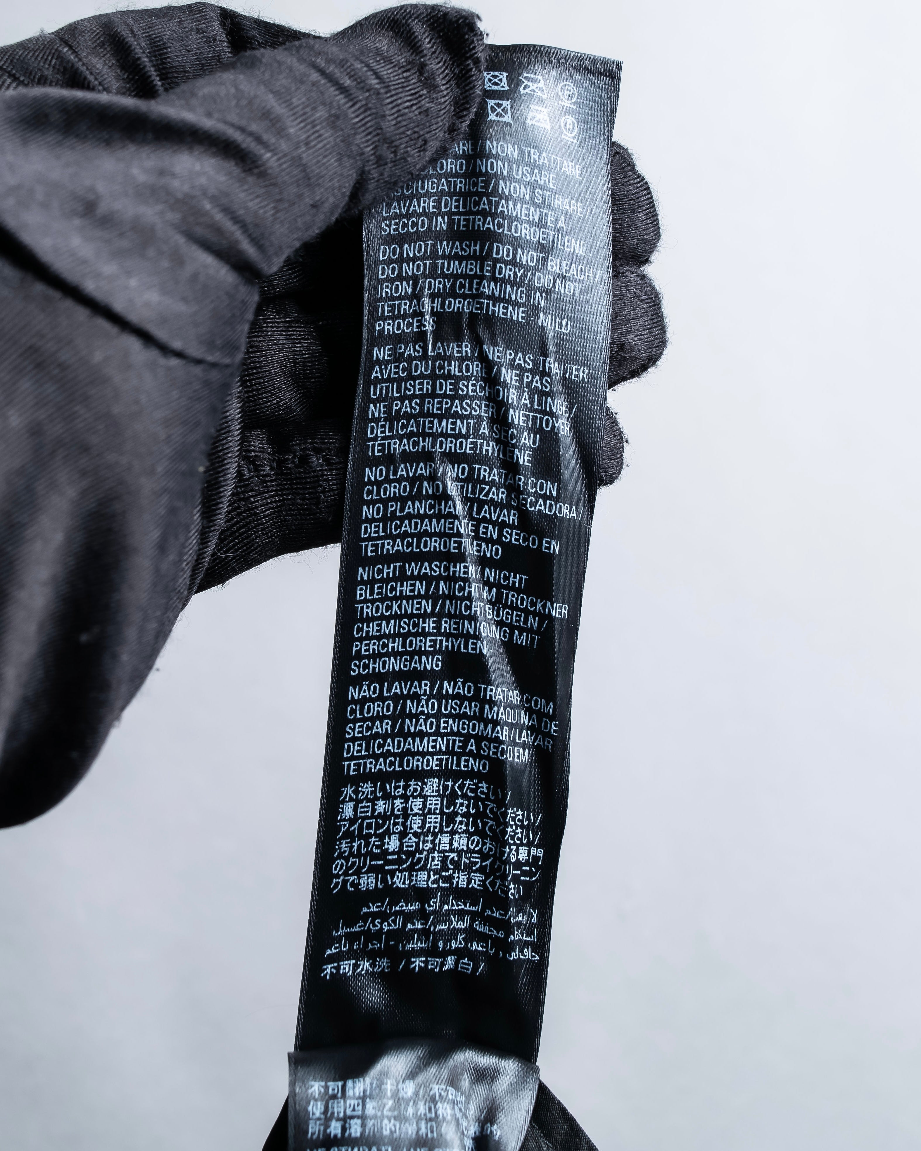 "BALENCIAGA" Polka dot flying squirrel silhouette bow tie dress