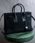 "Saint Laurent" Sac du Jour leather combination 2way bag