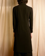 "Max Mara" 90's Refined design long shirt dress