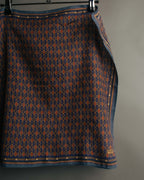 "CELINE" 80's-90's Chain print scarf